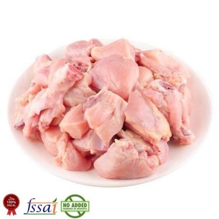 Chicken Curry Cut Without Skin (1 Kg)